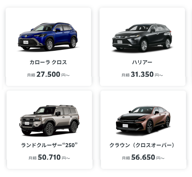 ヤリスクロスに変わるSUV