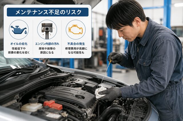 車のメンテナンスリスクと点検