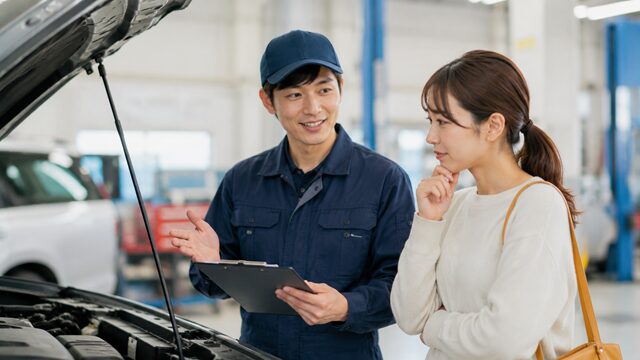 カスタマーサービスの車修理相談
