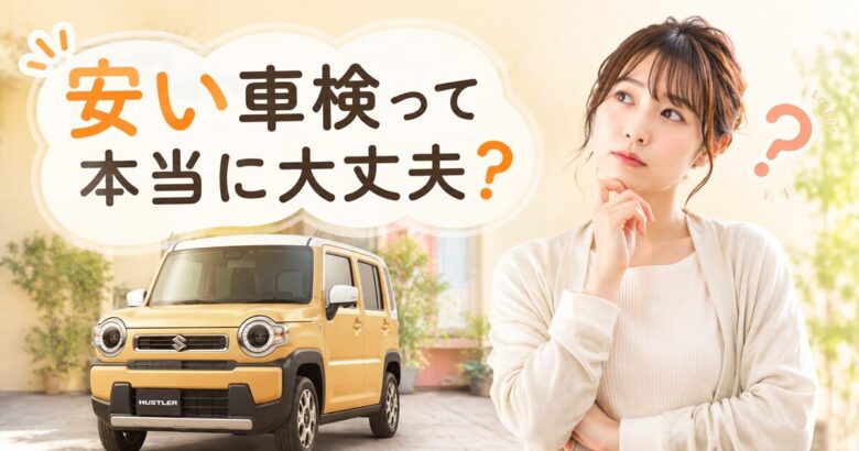 安い車検、本当に大丈夫？